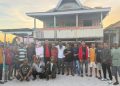 Ketua DPC PDI Perjuangan Bombana Hadiri Silaturahmi Bersama Tokoh dan Masyarakat Bajo Desa Terapung